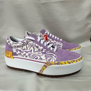 VANS Old Skool Stacked Lilac Womens Size 8